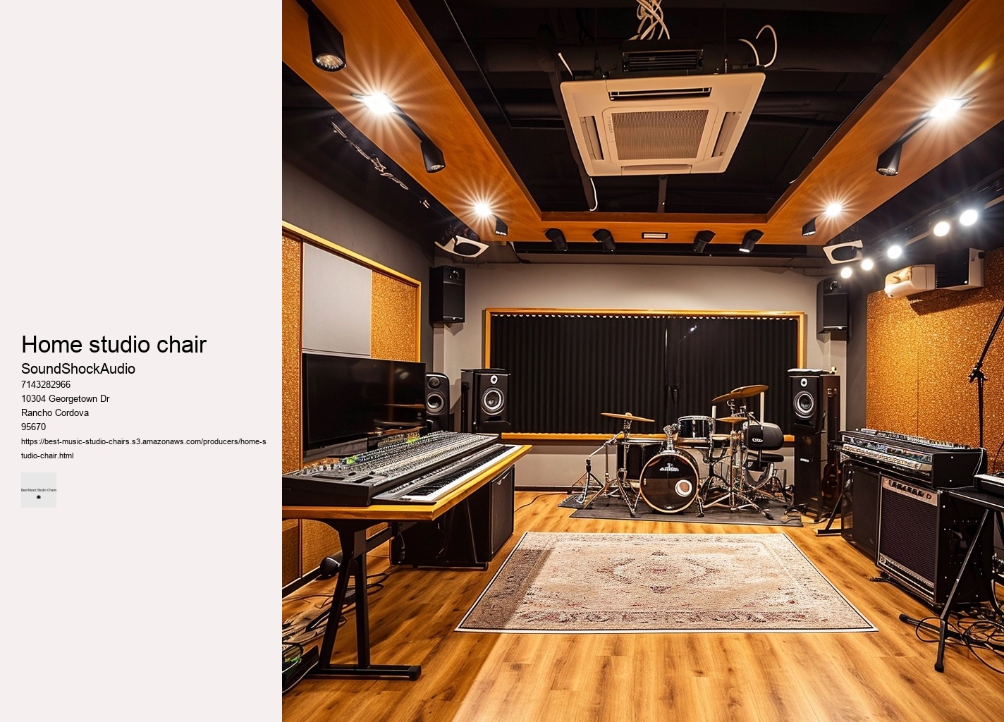 home studio chair